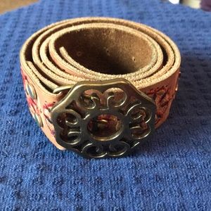 Genuine leather LUCKY BRAND belt